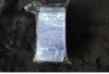100pcs Clear Self Self Sealing Reißverschluss Plastiktüten Transparente Verpackungsbeutel