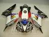 Enjeksiyon kalıplama HONDA 2006 2007 CBR1000RR 06 için ABS tam kaporta kiti bodywork CBR 1000 RR siyah kırmızı beyaz fairings set AQ65