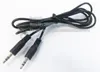 Câble de connecteur d'extension Audio stéréo mâle à mâle, double droit de 3.5mm, environ 1.5M/10 pièces