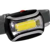 Mini Waterproof 600Lm COB LED Headlight 3xAAA Headlamp Bike Bicycle Head light with Headband for Camping Hiking Biking Kids