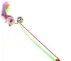 For Pet Cat Bell The Dangle Faux Mouse Roped Rod Funny Fun Playing Play Toy DropShipping