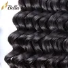 Remy Human Hair Bundels Deep Wave Onverwerkte Braziliaanse Europese Maleisische Maleisische Indiase Peruaanse haar Weft Extension Full Ends Bellahair