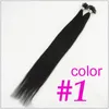 14" - 24" 0.5g/s 300s/lot keratin nail u Tip Hair Extensions 1# 1B# 2# 4# 6# 27# 99J# 27# 613# 60# color