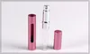 5ml 5cc Portable Fine Mist Sprayer Parfymflaska Atomizer Tom Aluminium Refillerbar flaska Spray Amowith Clear Window Wholesale