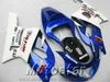 Personaliseer Verkortingen Set voor Suzuki GSXR600 GSXR750 2001-2003 K1 White Black Blue High Quality Fairing Kit GSXR 600 750 01 02 03 EF13