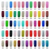 Wholesale-Elite99 No Base Top Nail Art Color Hot One Step Gel Polish Nail Laquid Choose 2 colors out of 60 colors Nail Gel Polish