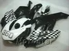 Injection mold bodykit for HONDA CBR1000RR 2004 2005 white black 360 fairings set CBR 1000 RR 04 05 full fairing kit KA1