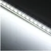 SMD5050 LEDバーライトDC 12V 36LED 0.5M 50センチのLEDハードストリップバーカーライトU V字形アルミニウム合金シェル