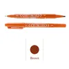 1 шт. Новое поступление Постоянный макияж для бровей маркер ручка Pen Professional AccessOris Marker Marker в микробладированных аксессуарах с низкой ценой