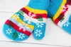 2016 guantes senza finger senza finger guantes ginnicling guanti a doppio strato guanti guanti invernali per bambini invernali fiocchi di neve kids3864554