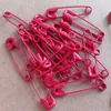 1000 pcs colorful steel safety pin for Jewelry charms hang tags DIY craft in 23mm long9840185