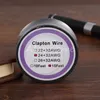 100st Nyaste Clapton Wire Resistance -ledningar 15 fot 22+32 24+32 26+32 AWG Gauge Vaporizer Coil Spool med enstaka paket för RDA DHL