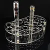 Electronics Acrylic Vape Display Stands Racks Mod Battery Showcase Shelf Holder for E Cig Kit E Cigarettes Vaporizer Pen ECigarett4921667