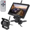 100m 2.4GHz Draadloze Achteruitrijcamera 7 "800 * 480 TFT LCD-scherm Auto Achteraanzicht Monitor + IR Night Vision back-upcamera