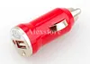 Bullet coloré mini chargeur de voiture USB Universal Micro Adaptateur pour téléphone portable PDA MP3 Player Mobile Ego Batterie