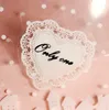 Free shipping heart shape lace transparent decoration sealing paster gift wrapping decorative sticker stickers