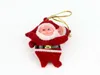 1000 sztuk / partia Darmowa Wysyłka Mini Santa Claus Christmas Ornament Dekoracji Dostawy Wisiorek Dla Chrismas Drzewo Boże Narodzenie prezent