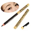 Ny ankomst Makeup Eyebrow Enhancers Makeup Skinny Brow Pencil Gold Double slutade med Eyebrow Brush 4 Färg 3873430