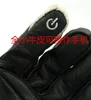 2015 new winter KOMINE GK799 motorcycle gloves keep warm waterproof windproof motorbike gloves cattlehide leather black color siz3951370