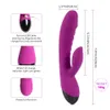 NOUVEAU Super Muet 5 Modes Vibrant Silicone Étanche G Spot Double Moto VibrateursSex Toys Adulte Vibrant Spear Sex Products7016657