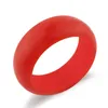Wholesale Silicone Wedding Rings Women Men Hypoallergenic O-ring Band Comfortable Lightweigh Ring for Couple Fashion Design Jewelry in Bulk