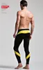 Wholesale-Men High Stretch Tight Pants Long pants Low Waist Sexy Mens Legging Pant Sports Running Sexy Designed Sweatpants Home Sleepwear