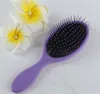 Mokry suchy szczotka do włosów Oryginalny Detangler Hair Brush Grzebień do masażu z poduszkami Combs do mokrych włosów Szczotka prysznicowa 9717