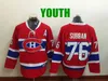 Factory Outlet, 2015-16 Youth Montreal Canadiens Max Pacishop Hockey Jersey Alex Galchenyuk Prezzo Care PK Subban Gallagher Kids Hockey Je