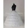 2018 Weiß 6 HOOP Slirt Unter Brautkleid Ballkleider Krinoline Petticoats Braut Hochzeit Zubehör vestido de noiva2195013