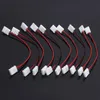 500 pcs/lot, fil de connecteur de bande LED 10mm 2pin pour bande de couleur unique 5050,5630,5730, fil de connecteur de soudure gratuit