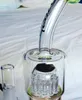 Bongs nieuw 13/7 xl dubbele macro dubbel bewerkte boom perc glas bong water pijp olie rig waterpijp dab