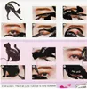 Beliebteste einfache Lidschatten -Eyeliner -Make -up -Werkzeuge Cat Eyeliner Schablonen Kit Make -up -Karten -Vorlage9403764