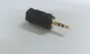 50x Gold plated Audio 2.5mm Male Plug to 3.5mm Female Jack Stereo TRS Adapter