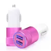 Varumärke Nokoko Metal Dual USB Port Car Charger Universal 12 Volt 1 2 amp för Samsung Galaxy Droid Nokia HTC8674228