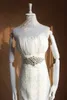 2016 Ny ankomst Organza Ribbon Handgjorda kristaller Rhinestone Bridal Belt Wedding Dress Sash Real POS5332009