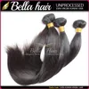 BellaHair 2 teile/los Gemischte Länge Webt Peruanische Haar Extensions Doppel Schuss Natürliche Farbe Grade 9A Gerade Bundles