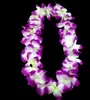 wedding Party decoration hawaiian Flowers necklace wreaths Grass skirts accessories necklace artifical flowers colorful drop shipping