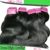 20pcs/lot processed Malaysian Body Wave Hair Weave Extension Human Hair blend cheap weave