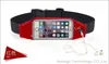 Waterdichte Running Sport Taille Riem Pouch Reflecterende Elastische Verstelbare Band Ademend Taille Mobiele Telefoon Tas voor iPhone Android-smartphone