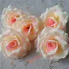 100pcs 10cm artificial rosa flor de flor flor de natal flores decoração bola beijando bola fazendo ouro prateado branco2827