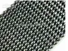 MIC 500 Stück schwarze magnetische Hämatit facettierte Rhombus Samen Reisperlen lose Perlen Schmuck DIY heißer Verkauf