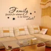 No matter what family for ever for always wall quote decor stickers living room home wall decals5243502