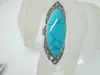 Vintage Gemstone Rings Fashion Special Ring Jewelry with Colorful Turquoise Tibetan Rings Turquoise Rings assorted designs