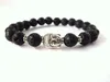 SN0260 Top Sale Lava Yoga Bracelet Unisex Buddha bracelet yoga spiritual bracelet lava rock healing man's bracelet