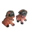 Engraçado cão animal de estimação brinquedos criativos garota de frango sking screening pug brinquedo gritando cães engraçado cão brinquedo