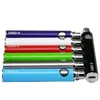 EGO Pass Through E Cig Vape Batterij USB Kabel Oplader Bodem Lading 650 900 1100 mah eVod 510 Draad e-sigaret Vaporizer Pen