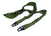 Tactical 2 Zwei-Punkt-Gewehrgurt Verstellbarer Bungee Tactical Airsoft Gun Strap System Paintball Gun Sling für Airsoft Jagd