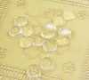 100 pcs Rodada Cúpula Transparente Cabochão De Vidro Transparente Cameo configurações de Vidro Tampa de 12mm