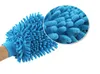 Atacado 100pcs / Auto Mitt frete grátis LOT microfibra Chenille Car Wash Glove Prvate Household pano de limpeza Single-Sided