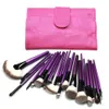 24 teile/paket Make-Up Pinsel Set Große Fan Pinsel Powder Blush Foundation Lidschatten Eyeliner Lippen Pinsel Kosmetik Pinsel Kit